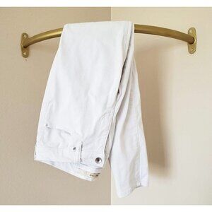 Big Star Sz 31 White Alex Skinny Denim Jeans Womens